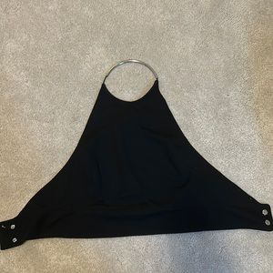 Wilfred halter crop top